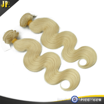 JP wholesale price cheap Brazilian virgin human hair weft, color 613 human hair bundle
